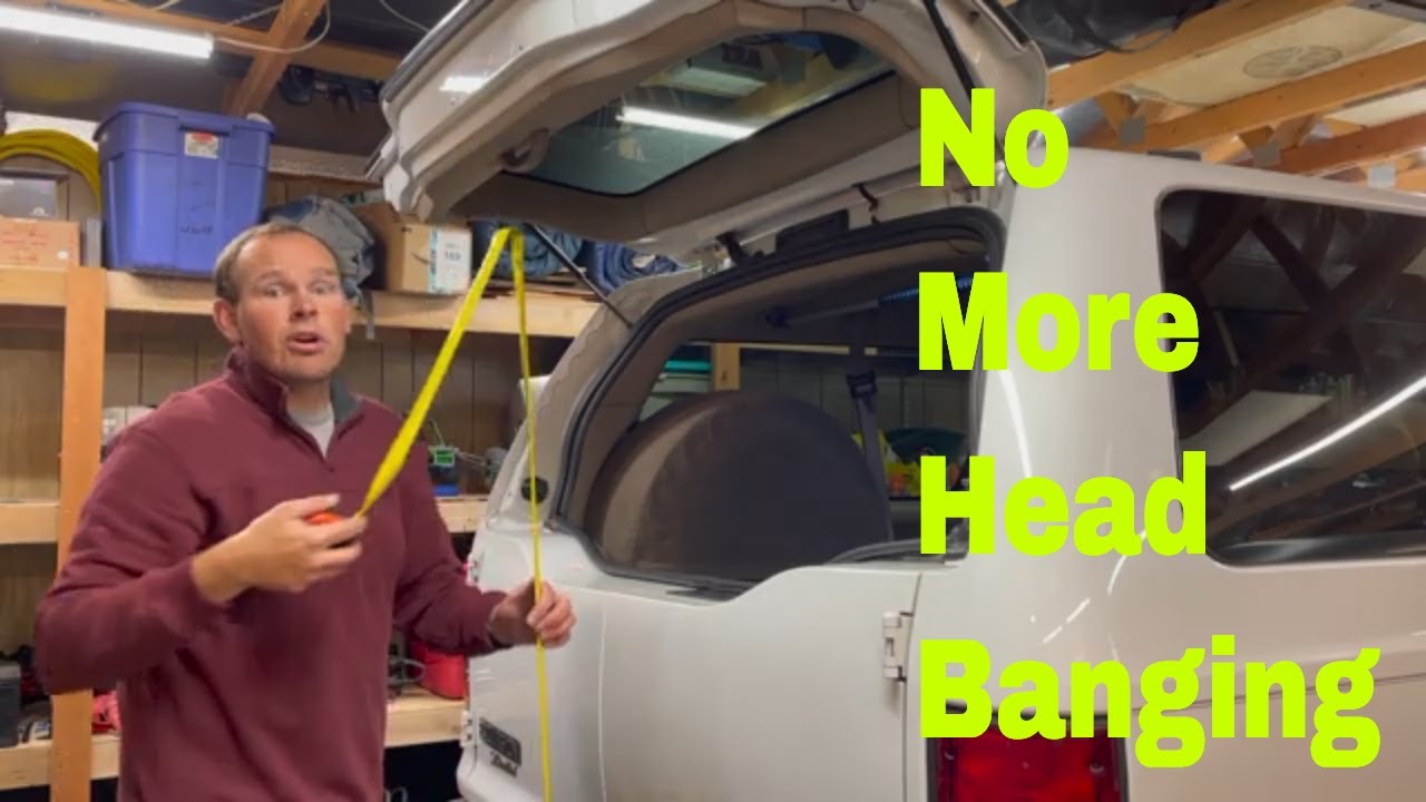 How to Make Your Ford Excursion Rear Hatch Open Taller.