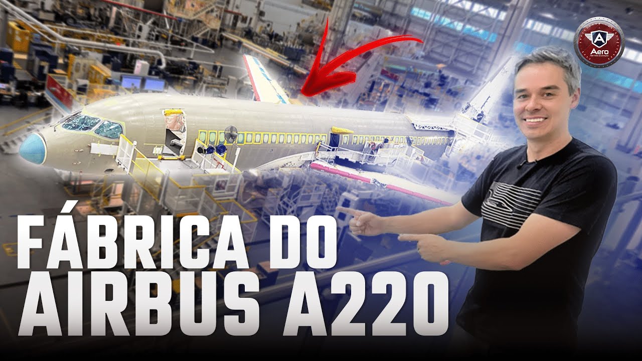 EXCLUSIVO!! ENTRAMOS na FÁBRICA da AIRBUS no CANADÁ!
