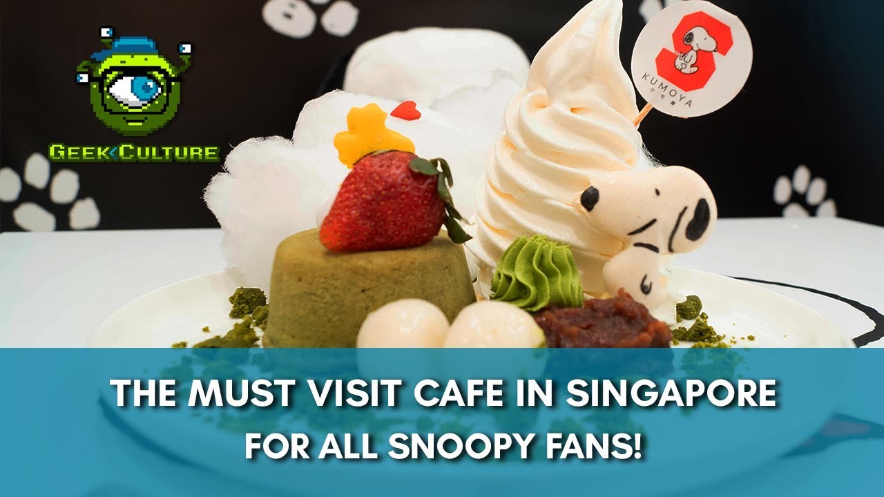 Snoopy Cafe in Singapore by Kumoya!