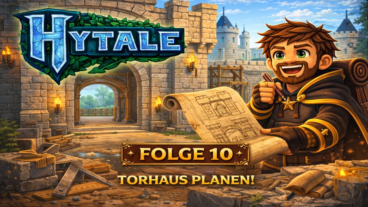 Hytale Staffel 1 Folge 10 - Jetzt geht es an das Torhaus...