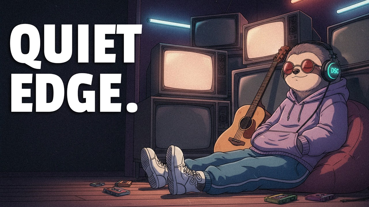Quiet Edge 🎧  Deep Focus Lofi Beats for Sharp, Calm Productivity