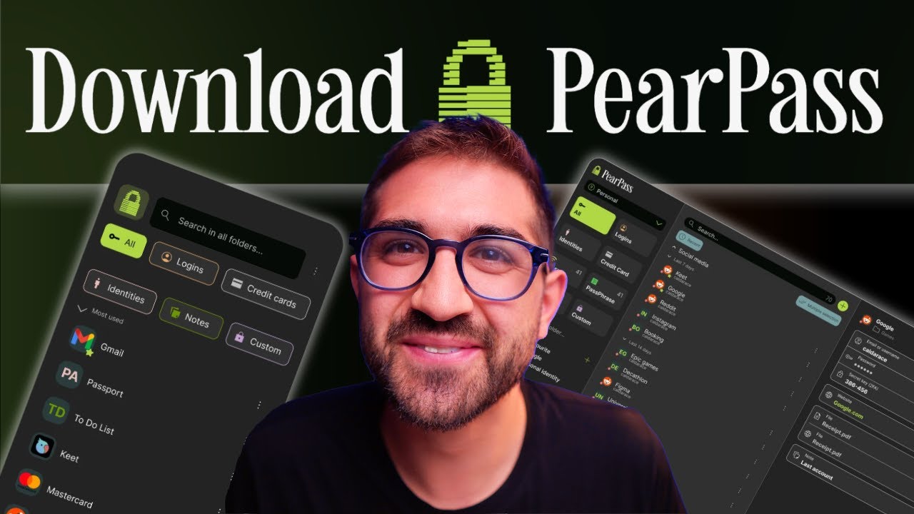 PEARPASS: LA GUIDA DEFINITIVA al nuovo GESTORE di PASSWORD (come difendere i tuoi dati)