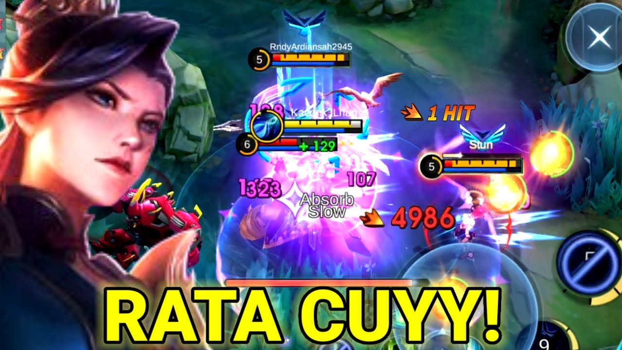 RAHASIA 1 x COMBO MUSUH AUTO RATA CUYY (PETRIFY) | SILVANNA BULLY BANE DI EXPLANE | MLBB