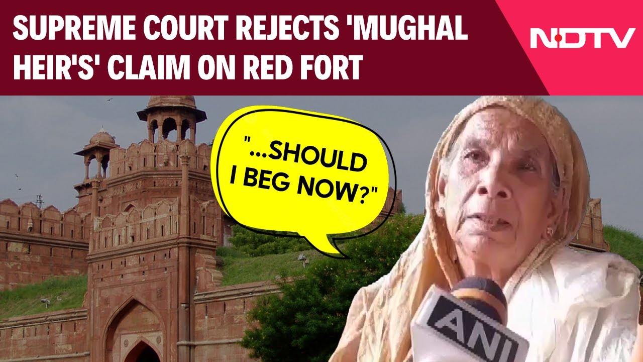 Bahadur Shah Zafar's Descendant Gets Emotional As SC Rejects Red Fort Claim: 