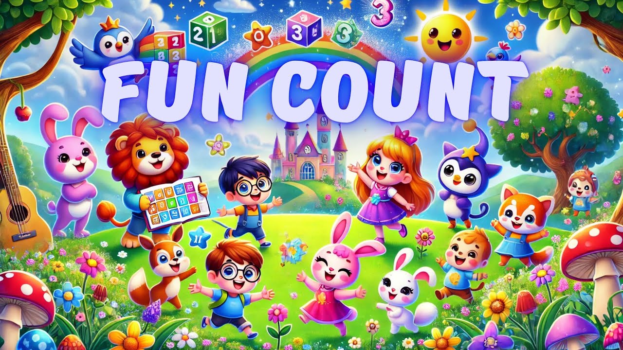 🧮 Counting Together - Fun Counting Song for Kids | Numbers 1 to 10 🎵