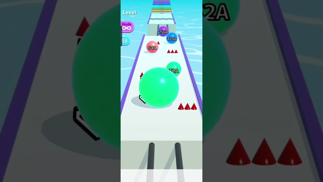 How to play Ball Run 2048 level 1000 #ballrun #5minutestech #level1000 #gameplay