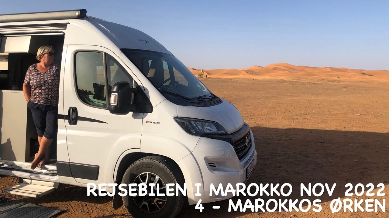 Med autocamper i Marokko - Rejsebilen - 4  Marokkos ørken - november 2022