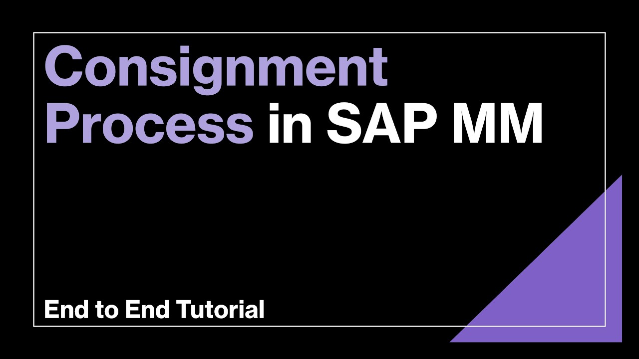 Процесс консигнации в SAP MM | Категория товара «K» | Сквозной цикл в SAP | Объяснение записей FI