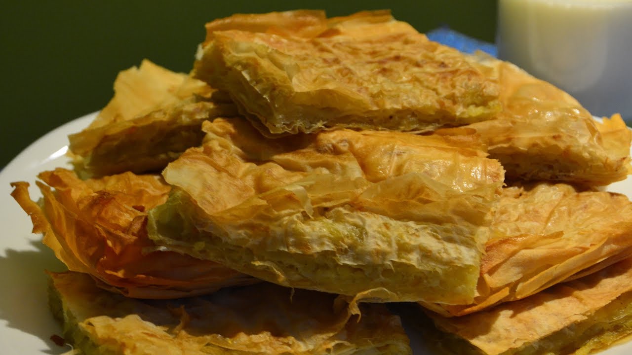 Potato Pie with Phyllo Dough | Potato Pastry | Potato Borek