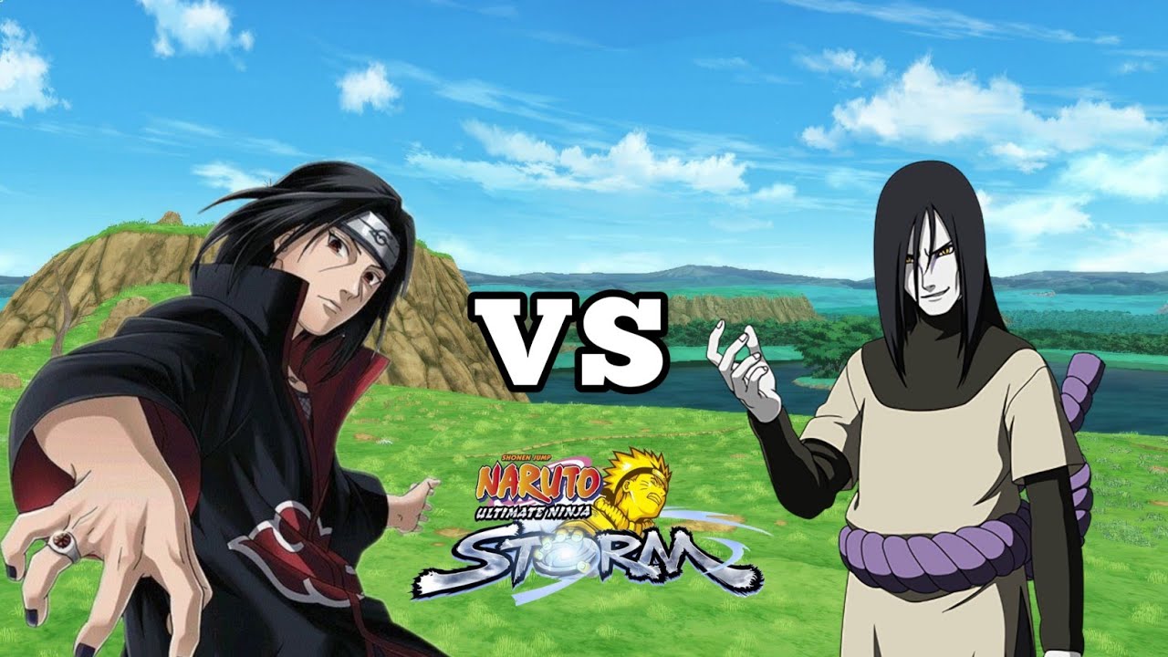Itachi vs Orochimaru fight | The naruto ultimate ninja storm gameplay | #gameplay #naruto #itachi 