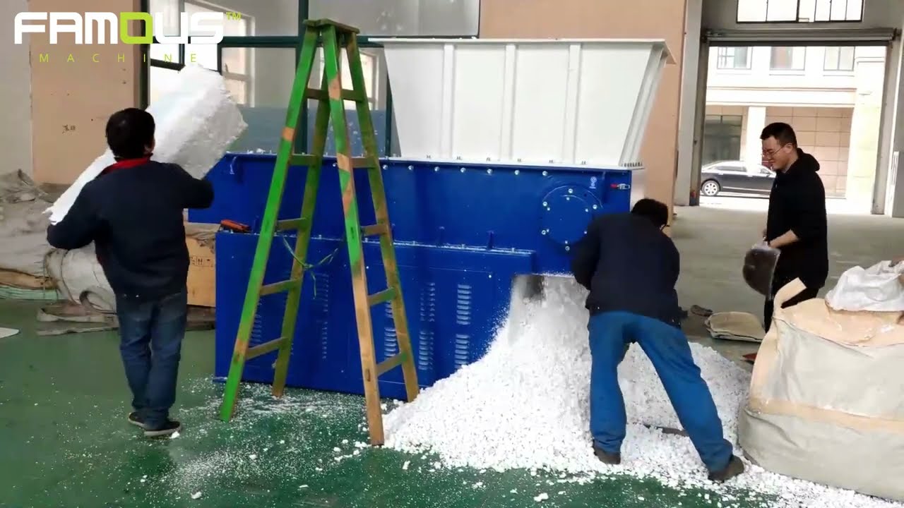 EPS Lump Shredder/EPS Block Shredder/Styrofoam Shredder/EPS Shredder/Polystyrene Foam Shredder