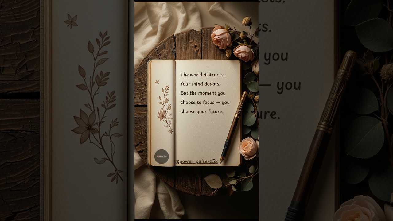 Choose Focus. Choose Your Future. 🔥 #Motivation #Shorts