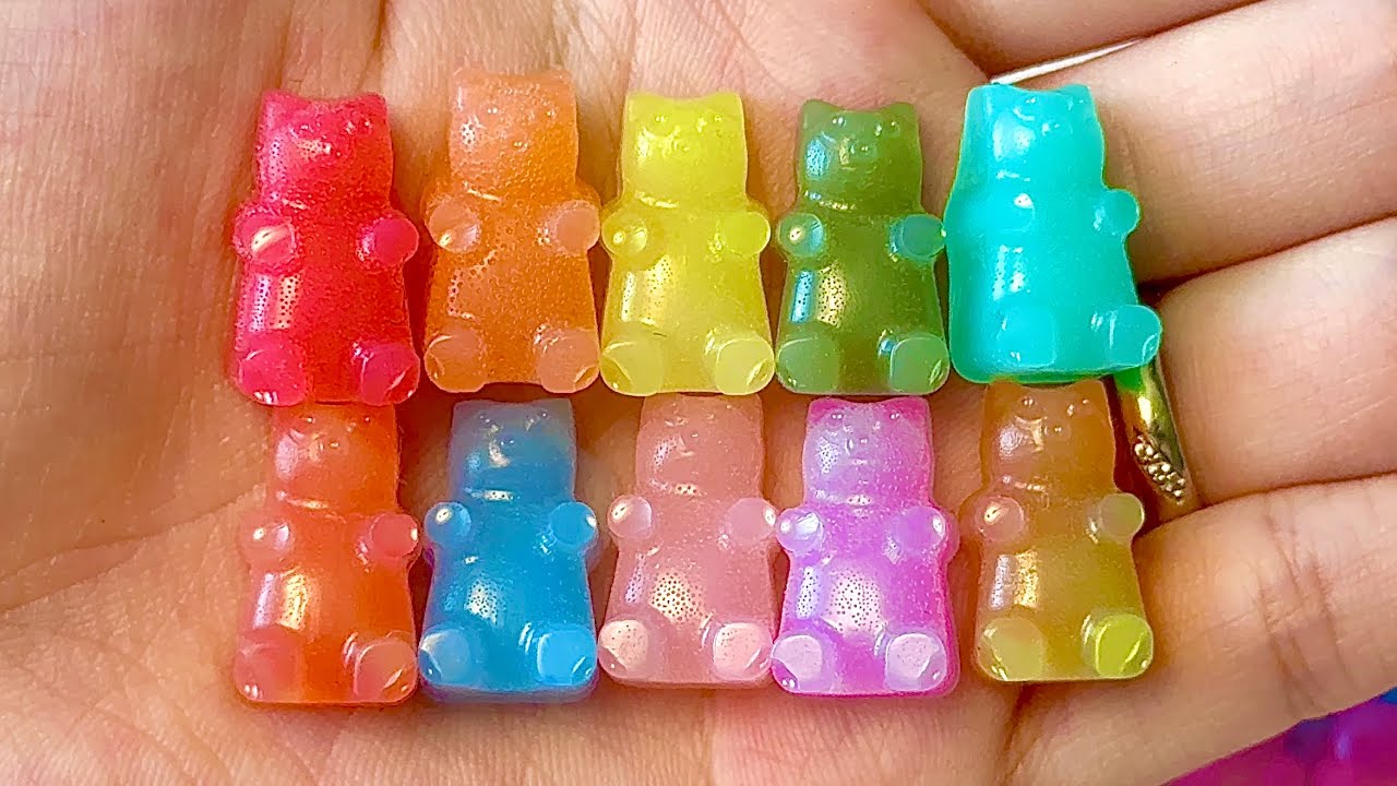 [Моя собственная воск] Создание мягкой и Chewy Jelly медведя воск 🍯