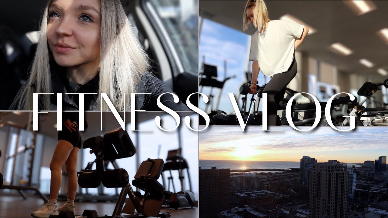 FITNESS VLOG | getting back into weightlifting + youngla try on