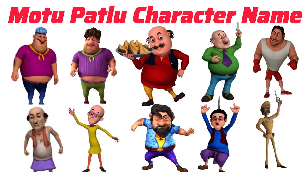 Motu patlu मोटू पतलू के नाम किड्स English vocabulary learning Fun learning for kids Motu patlu Video