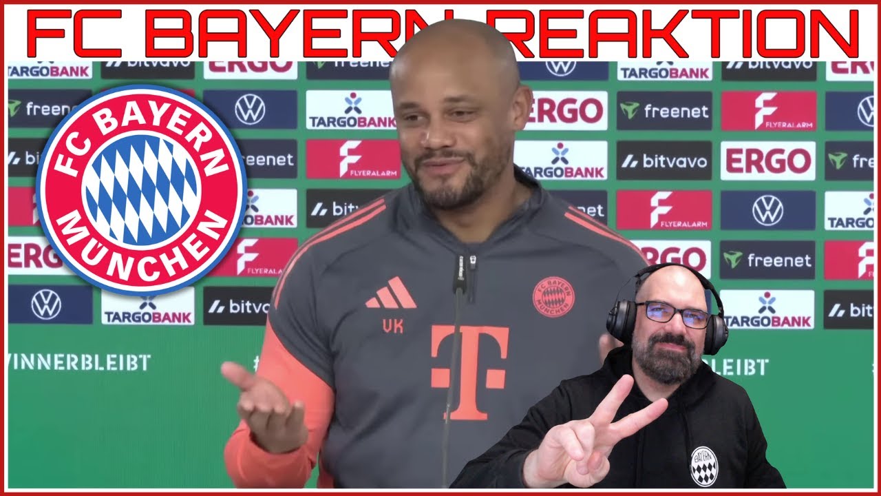 FC Bayern München Reaktion 🎙️ auf die PK vor dem Viertelfinale im DFB Pokal gegen RB Leipzig