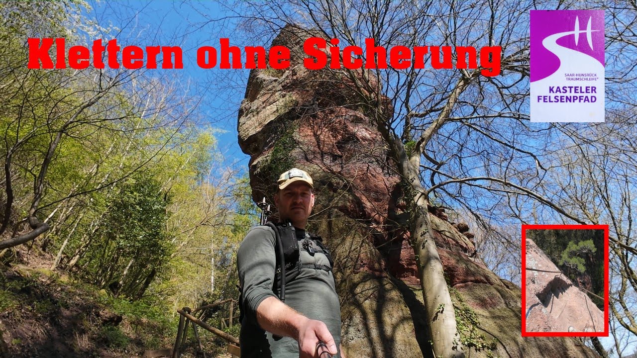 Thilo in Gefahr - Traumschleife Kasteler Felsenpfad