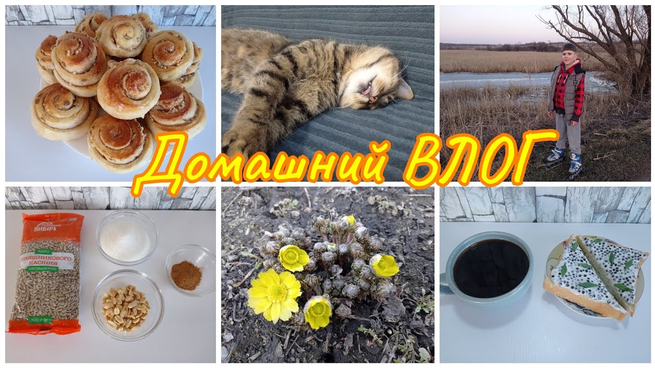 Домашний ВЛОГ. Будни отчаянной домохозяйки. Вкусные булочки. Вечерняя прогулка 