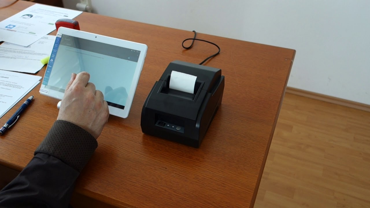 Virtuálna registračná pokladnica /e Kasa/ - návod na používanie TABLET