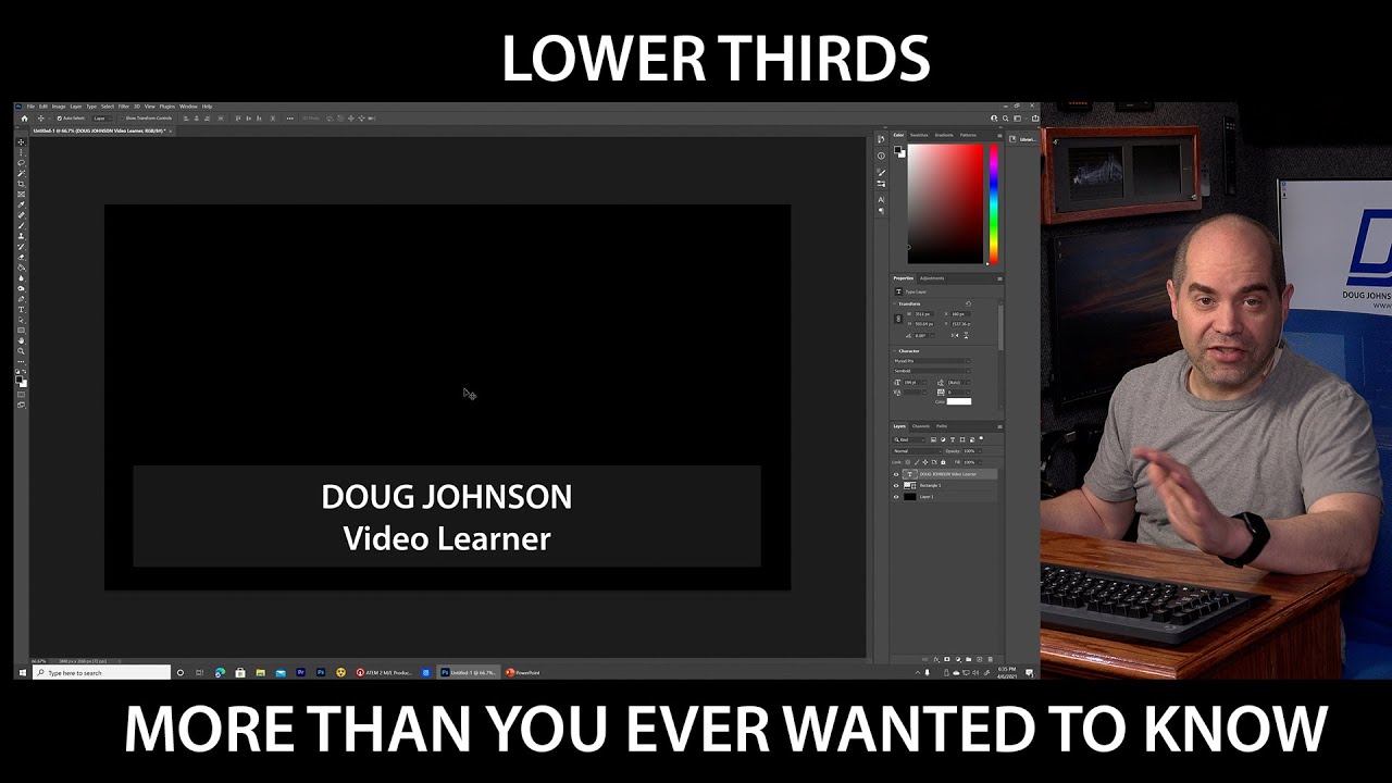 Lower Third Title Graphics - Transparency, Animation, and More! - Video Switcher Tips