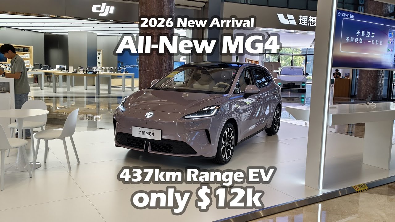 2026 New Arrival SAIC MG All-New MG4 437km Range EV Freedom Edition - Big Bear Test Car