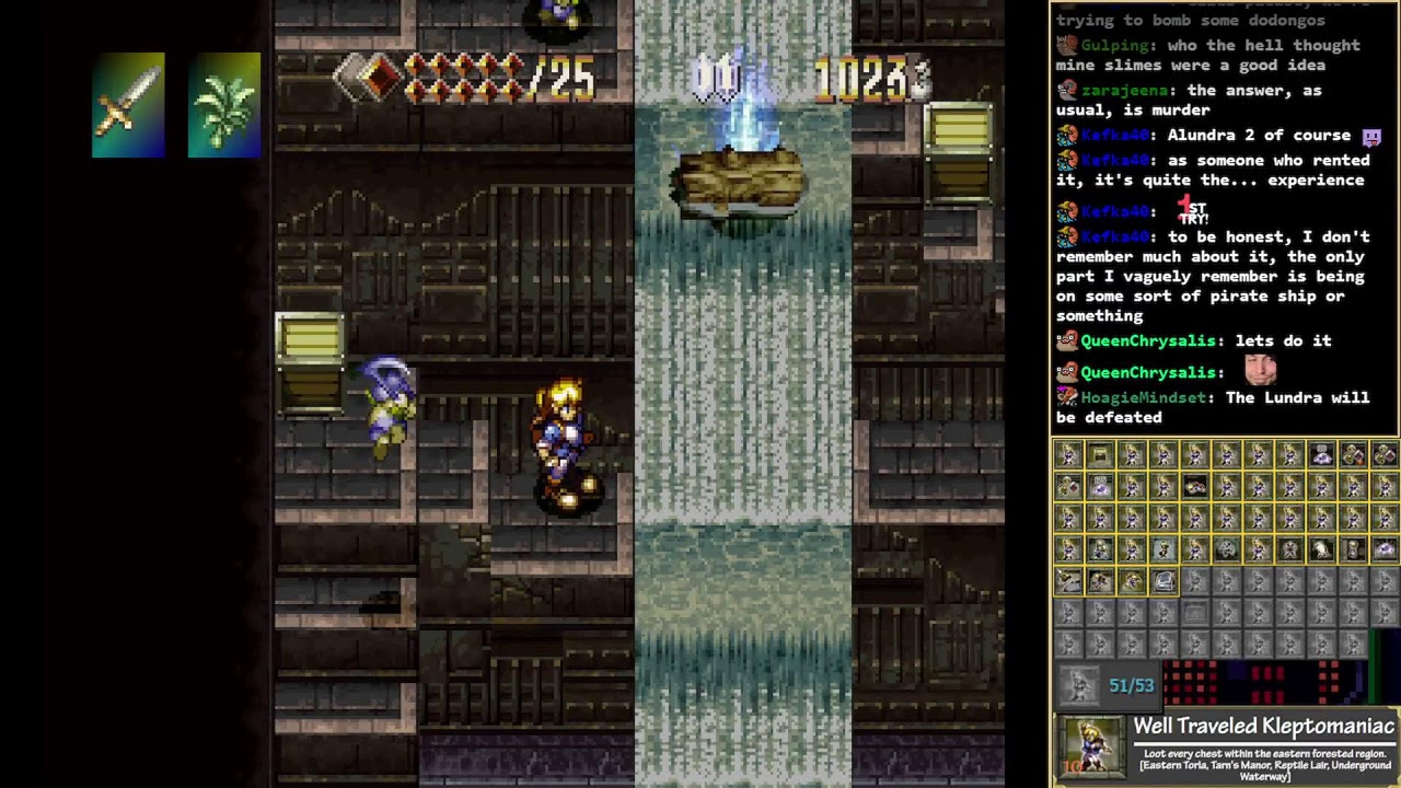 Alundra Retro Achievements, Session 5 - dang, set's got hands