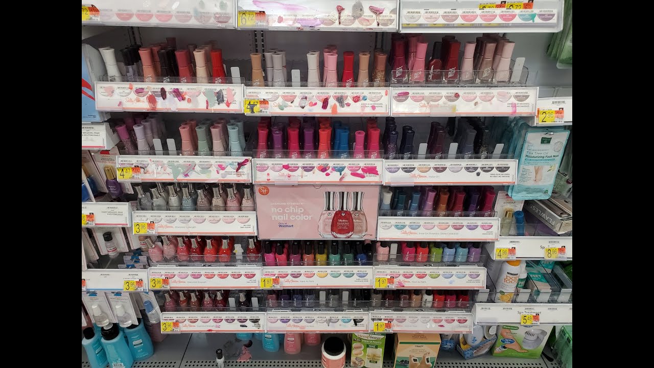 Walmart Super Messy Nail Polish Organization 6-5-2021
