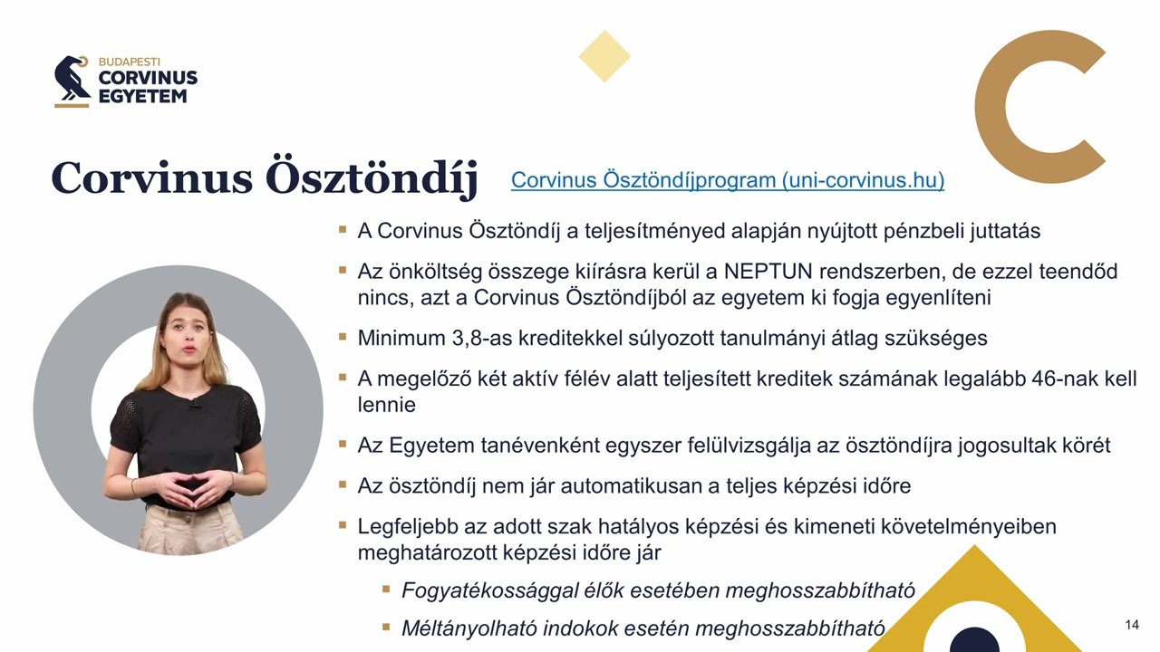 Corvinus ösztöndíj