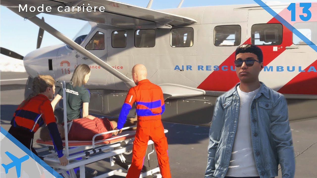Flight Simulator 2024 - Carrière #13 | SOS d'un skieur en détresse !