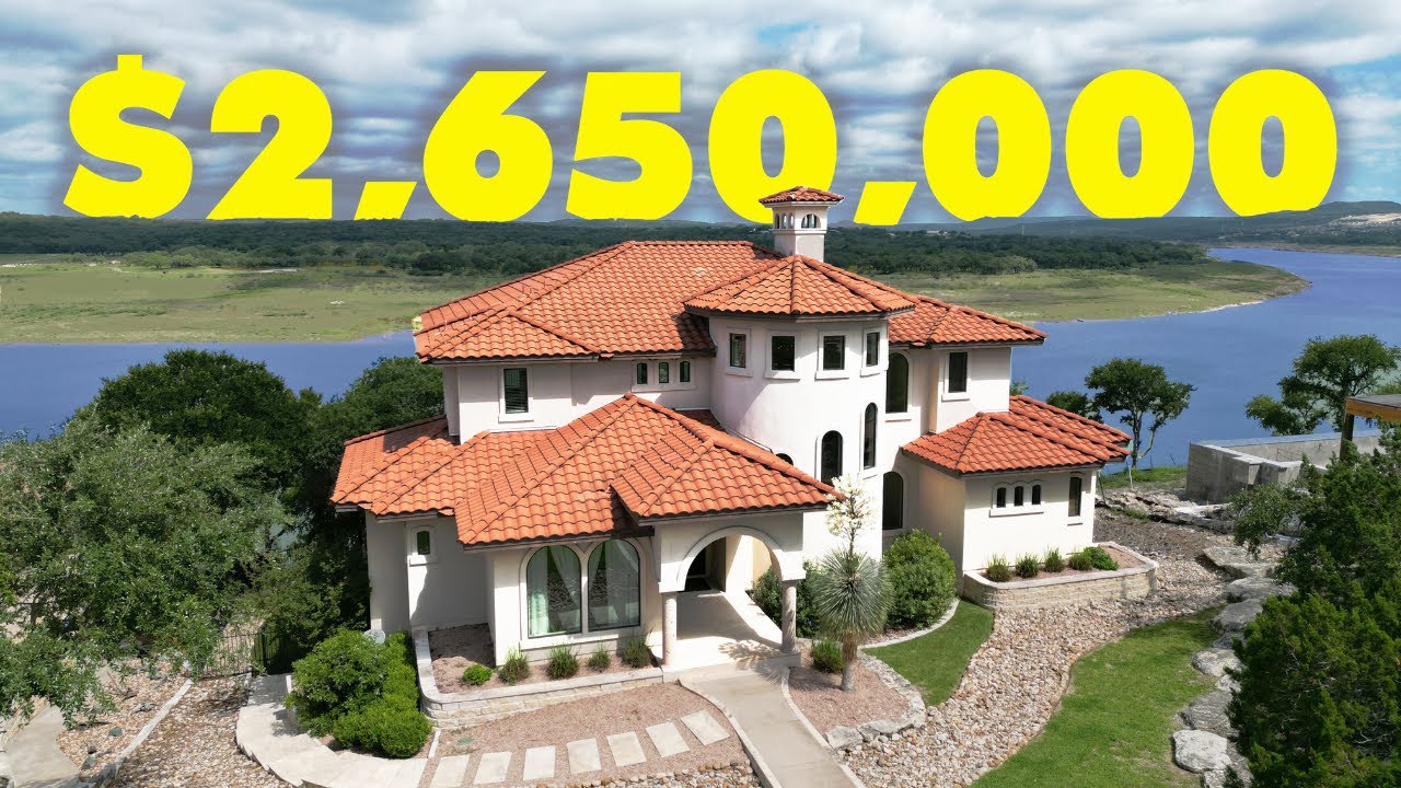 Tour this Custom Home with a VIEW in Lago Vista, TX in a Gated Neighborhood