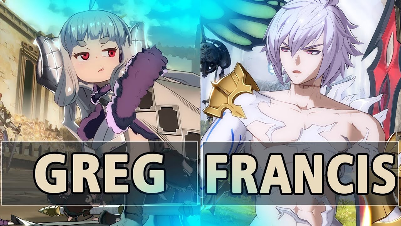 GBVSR:🔥Greg (Anila) Vs Francis (Lucilius)🔥| High Level Gameplay.
