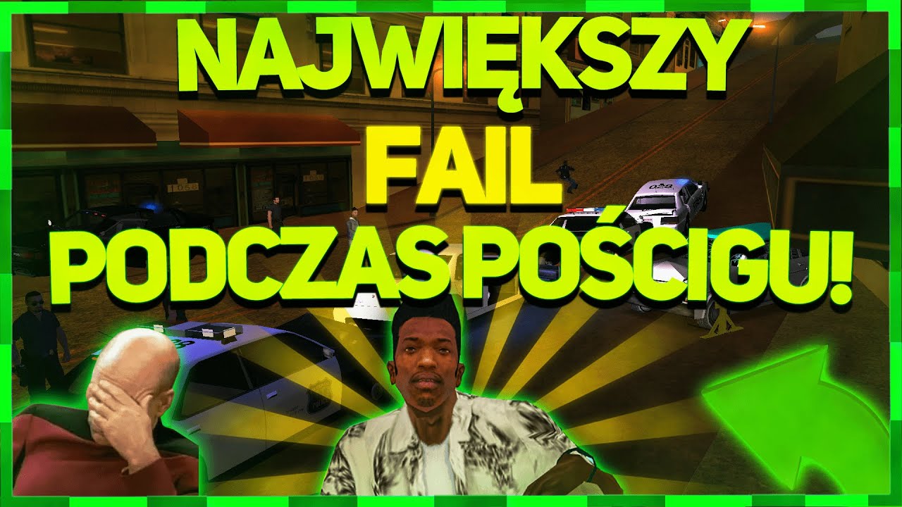 NAJWIĘKSZY FAIL PODCZAS POŚCIGU SAPD 🤣 | MTA 4LIFE