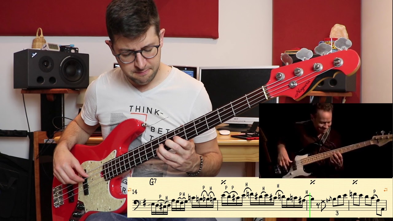Roscoe Beck's solo on  All Blues (transcription & sheet music)