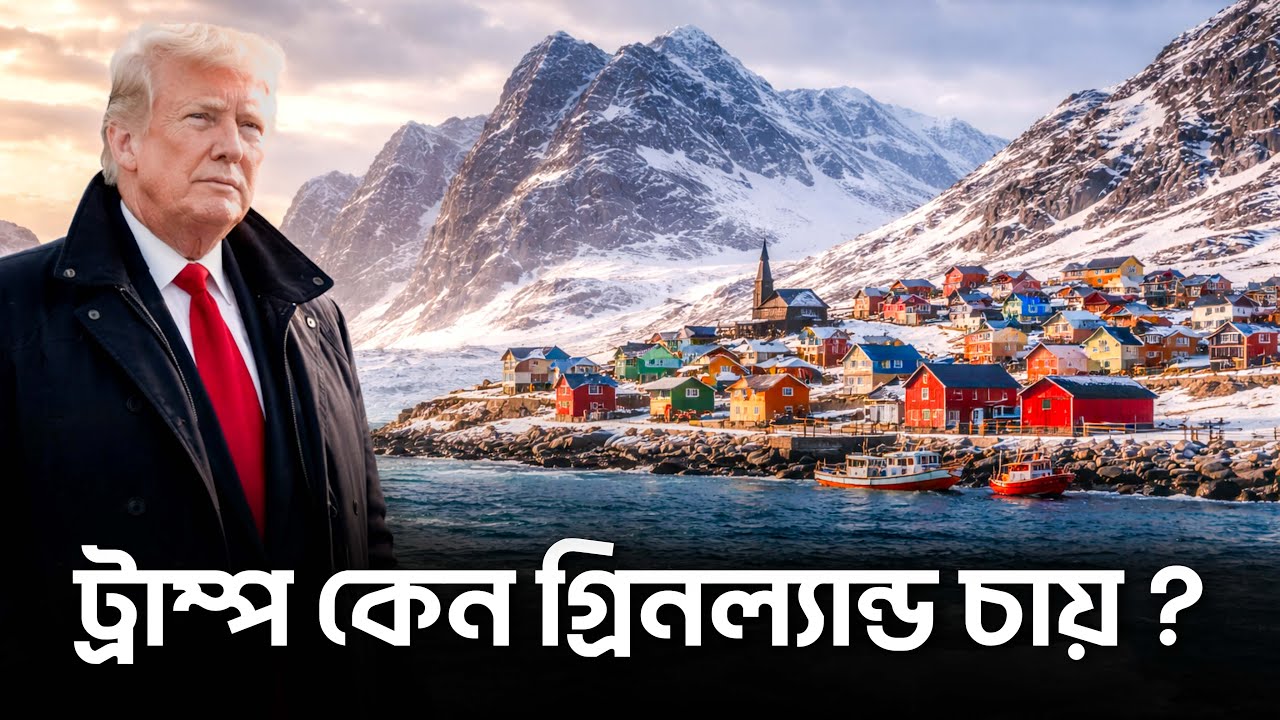 ট্রাম্প কেন গ্রিনল্যান্ড দখল করতে চায় ?