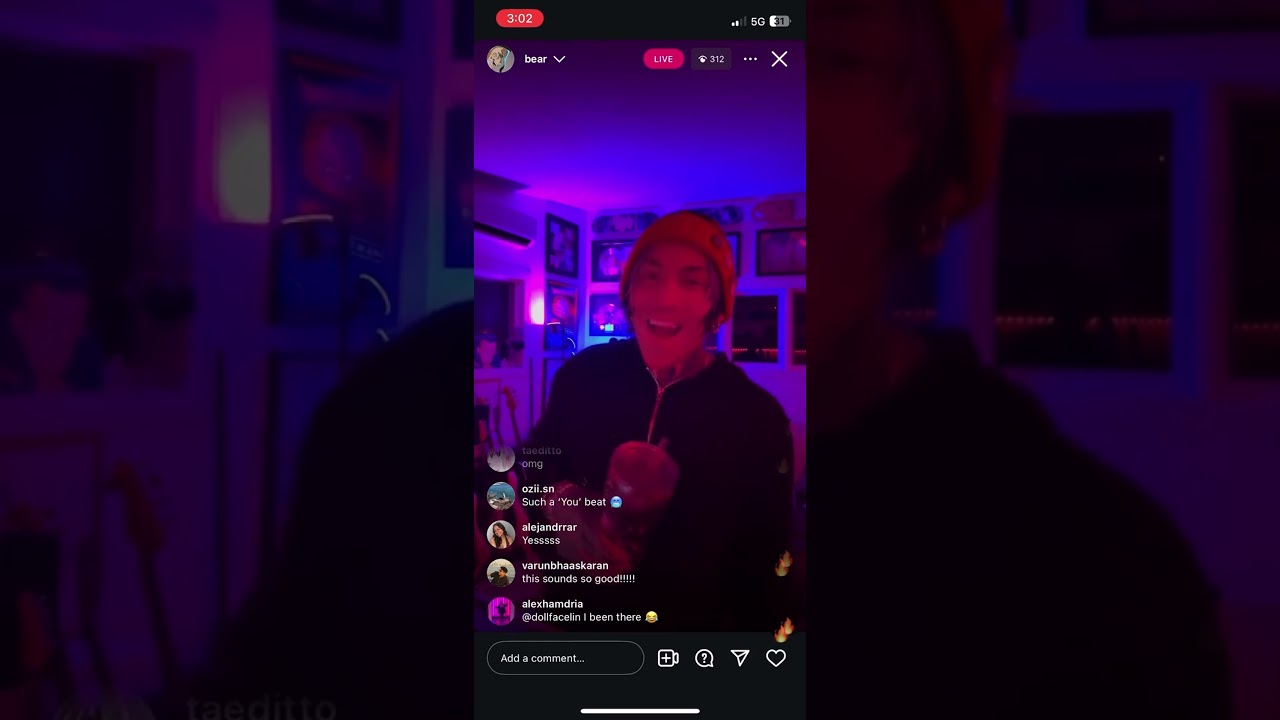 blackbear - lieeeee (instagram live snippet)