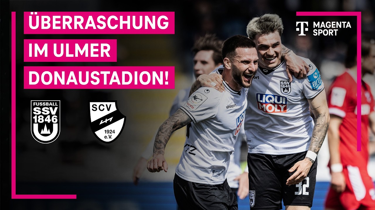 SSV Ulm 1846 - SC Verl, Highlights mit Live-Kommentar | 3. Liga | MAGENTA SPORT