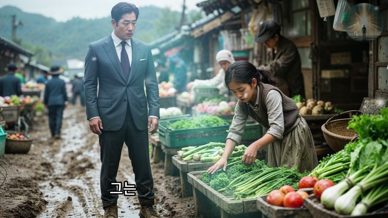 부유한 남자가 장사하는 소녀에게서 전 아내와 똑같은 점을 발견하고 충격을 받았다…