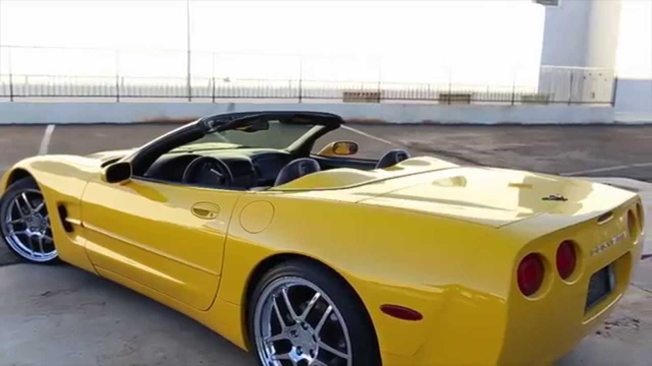 2002 Corvette Convertible Z51 Suspension -Test Drive - Viva Las Vegas Autos