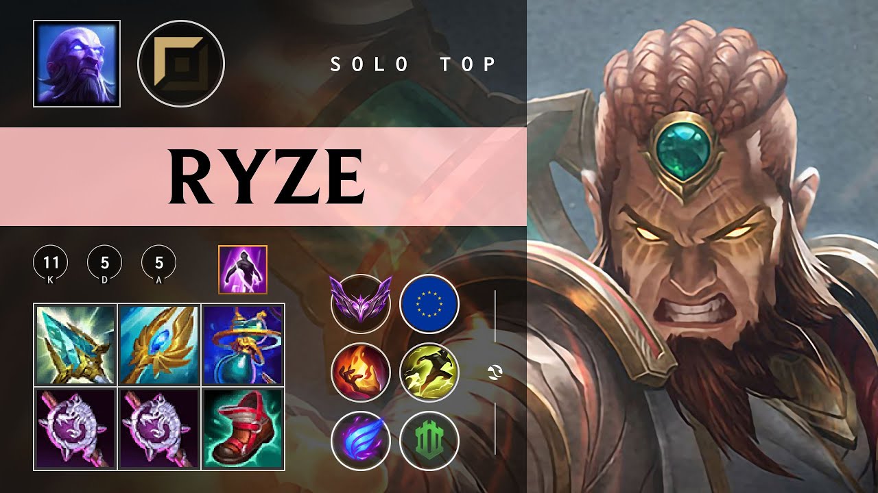 Ryze Top vs Riven - EUW Master Patch 26.02