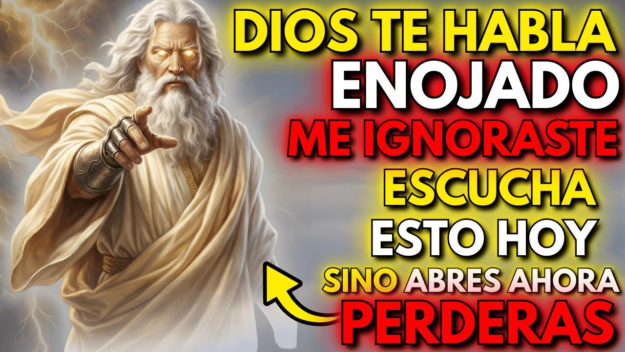 DIOS DICE: DETENTE AHORA, ESTE MENSAJE NO PUEDE ESPERAR