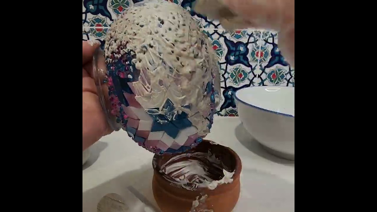 New! 5 Minute Drying Mosaic Grout, How to Grout or Plaster your Turkish Mosaic Lamp? DIY Kit