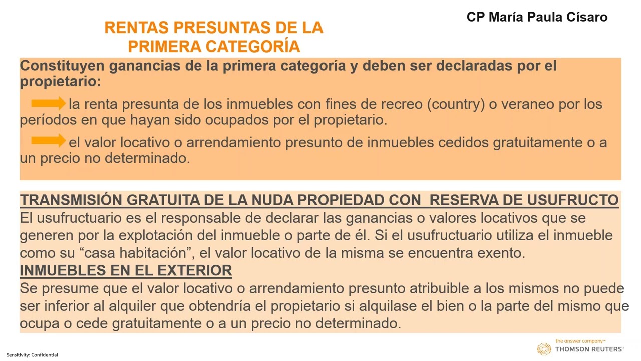 Liquidaciòn 2021- Impuesto a las ganancias de primera categoria