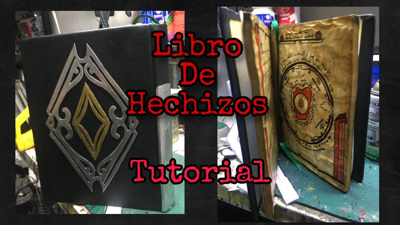 COMO HACER UN LIBRO DE MAGIA Y HECHIZOS /TUTORIAL ROBIN FIRE EMBLEM BOOK