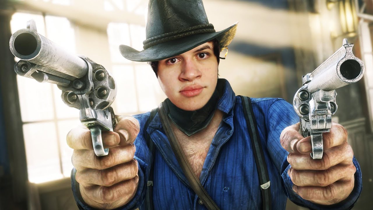 PASSEI O RODO ATÉ NO TREM! - Red Dead Redemption 2