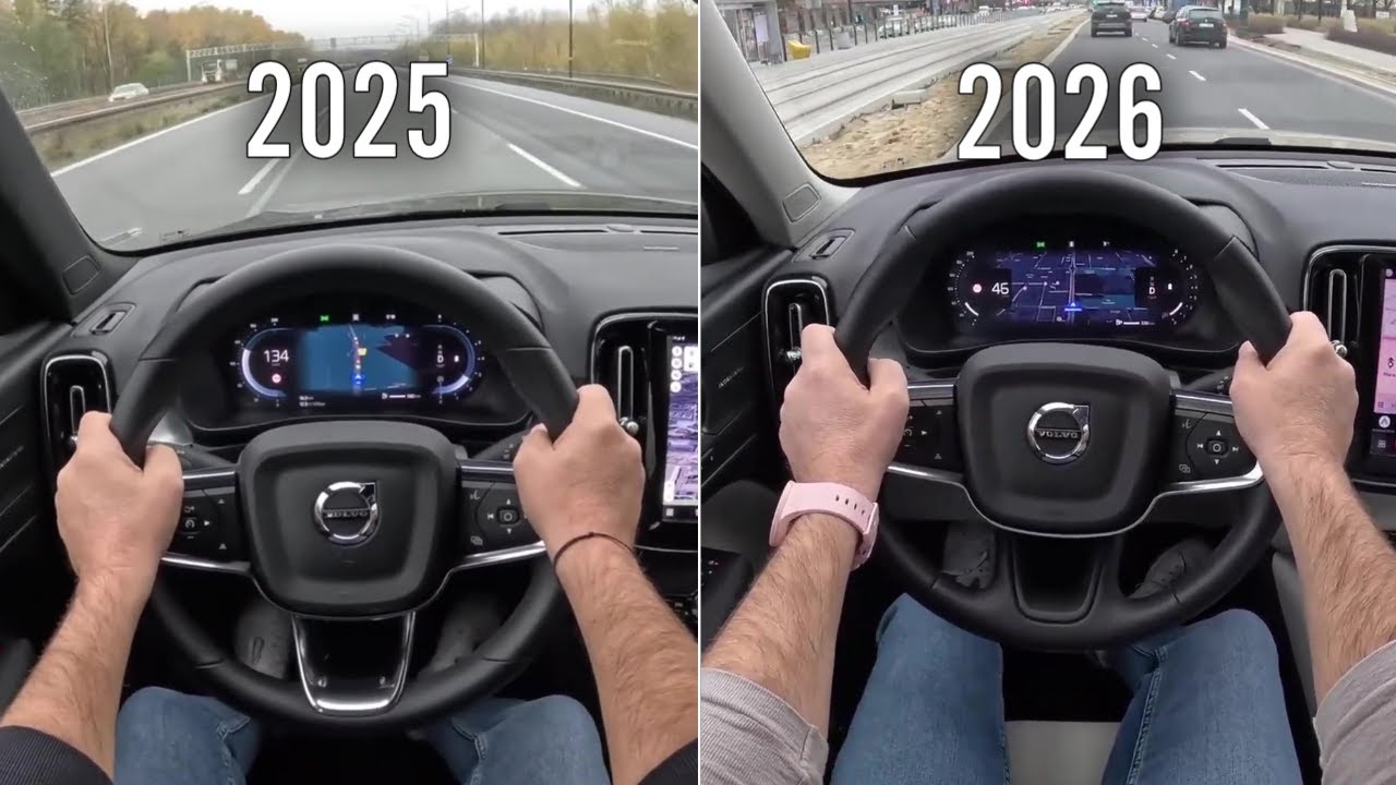 2025 vs 2026 Volvo XC40 | POV Test Drive