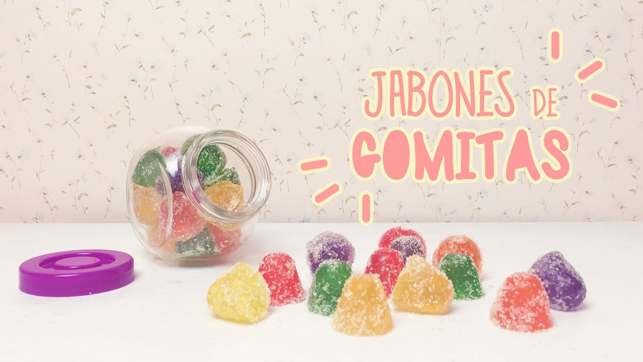DIY: JABONES PARA MANOS EN FORMA DE GOMITAS O GUM DROPS