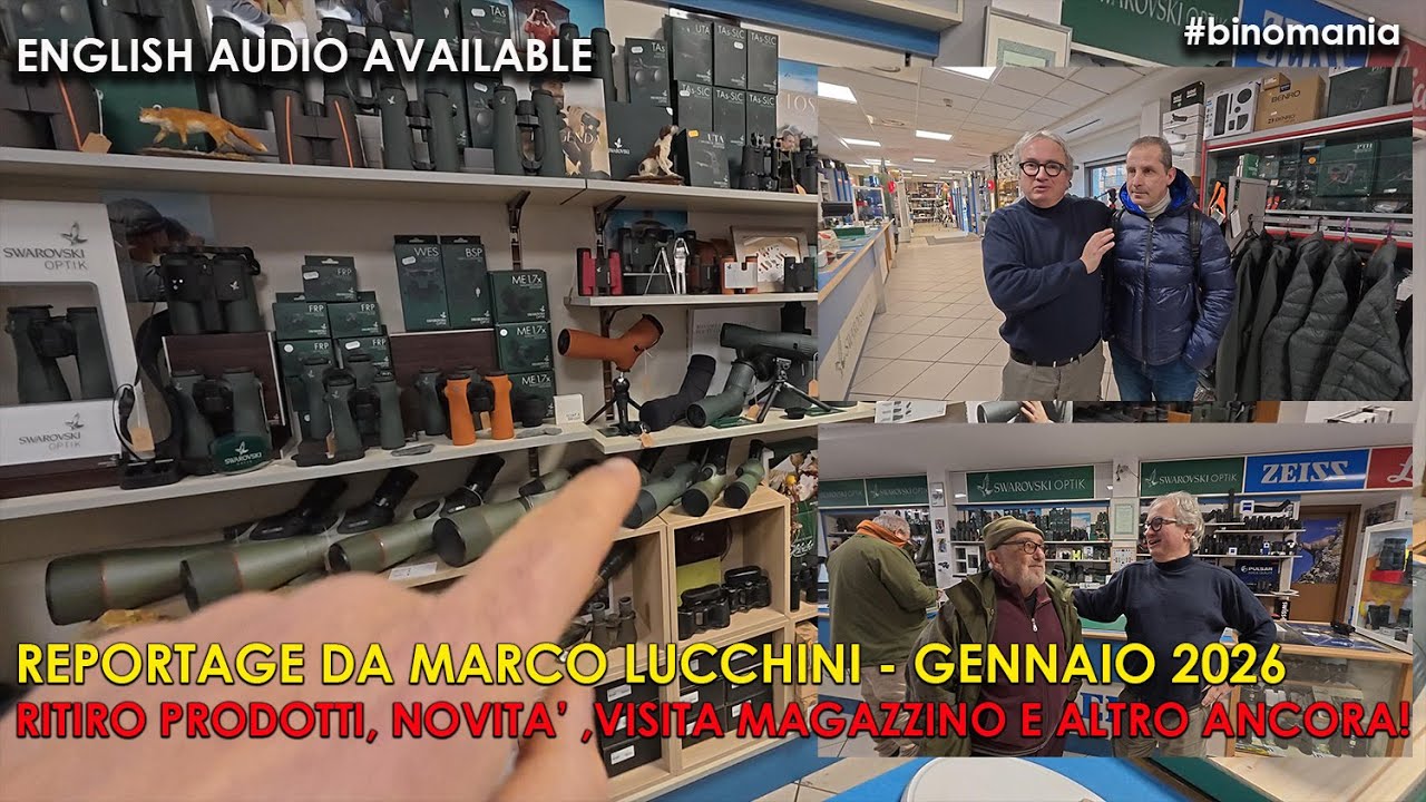 Tra binocoli e novità: Reportage nel grande negozio di Marco Lucchini a Domodossola!