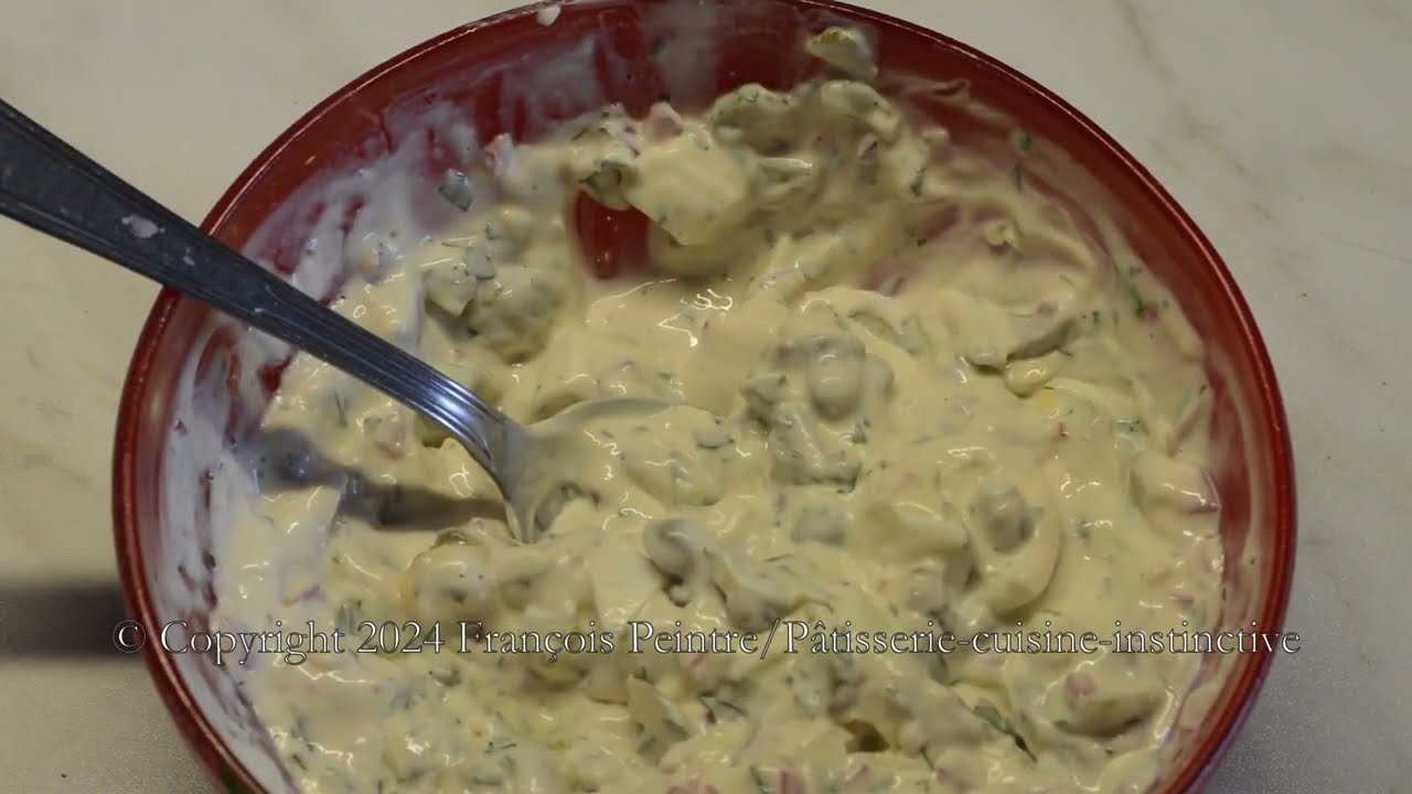 tête de veau gribiche frites