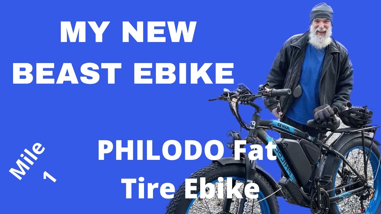 My New AWD PHILODO 2000 Watt Ebike Assembly & First Ride & Thoughts