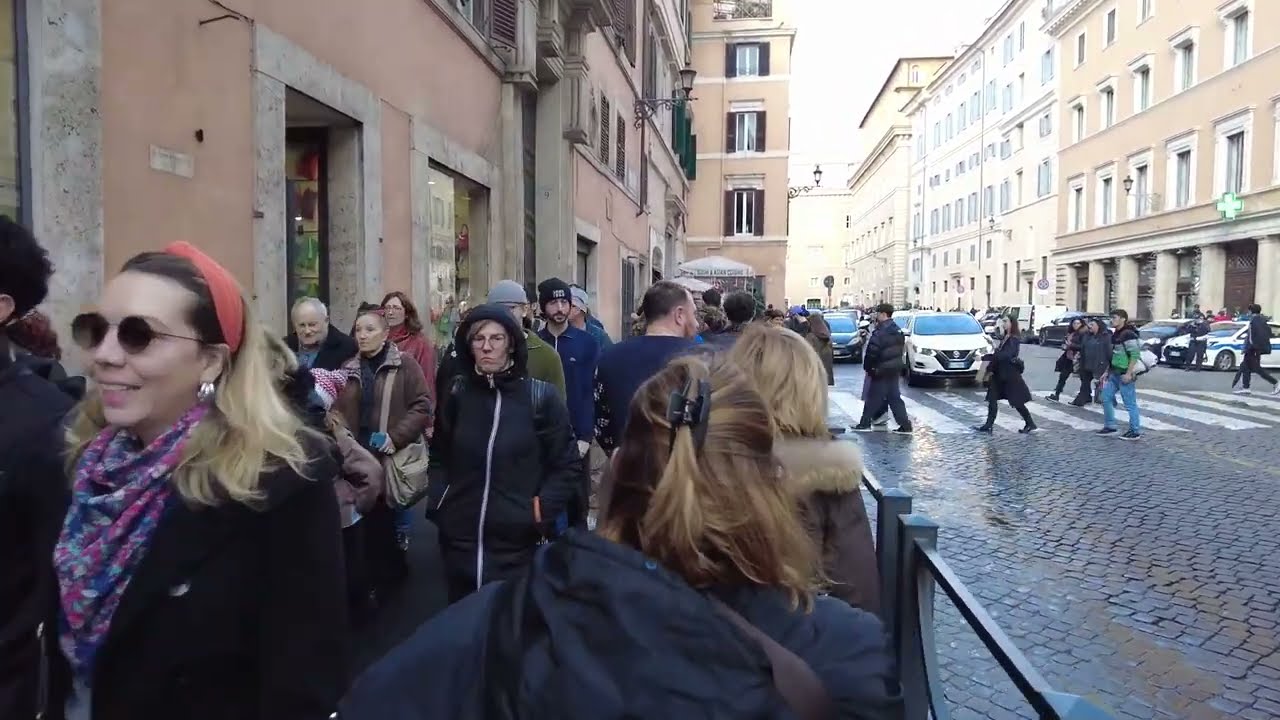 Rome Italy 2026, Here's the Situation in Rome | Trevi fountain, Rome walking tour 4k 60fps